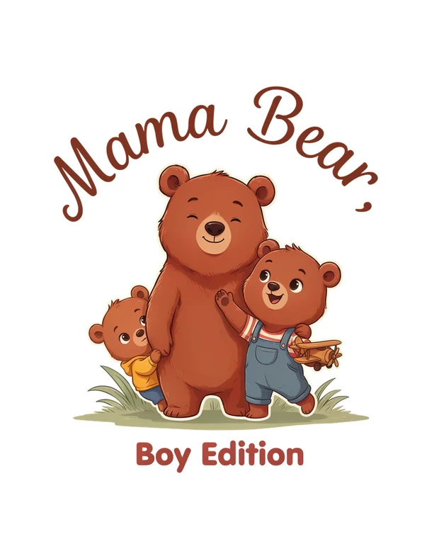Boy Mom t-shirt design idea 2 for print on demand