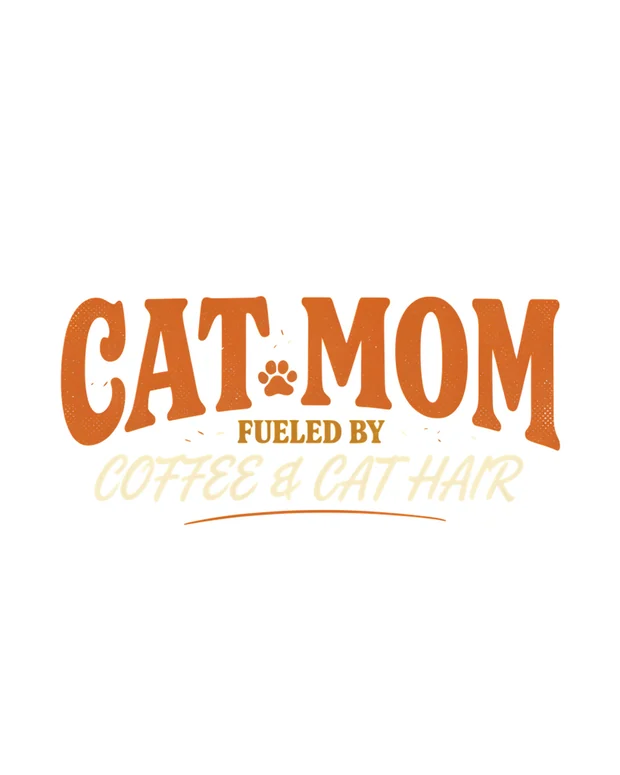 Cat Mom t-shirt design idea 2 for print on demand