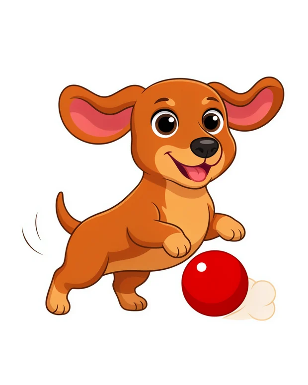 Dachshund t-shirt design idea 2 for print on demand
