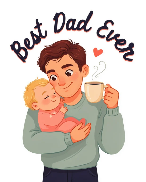 Dad Life t-shirt design idea 2 for print on demand