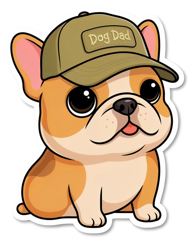 Dog Dad t-shirt design idea 3 for print on demand