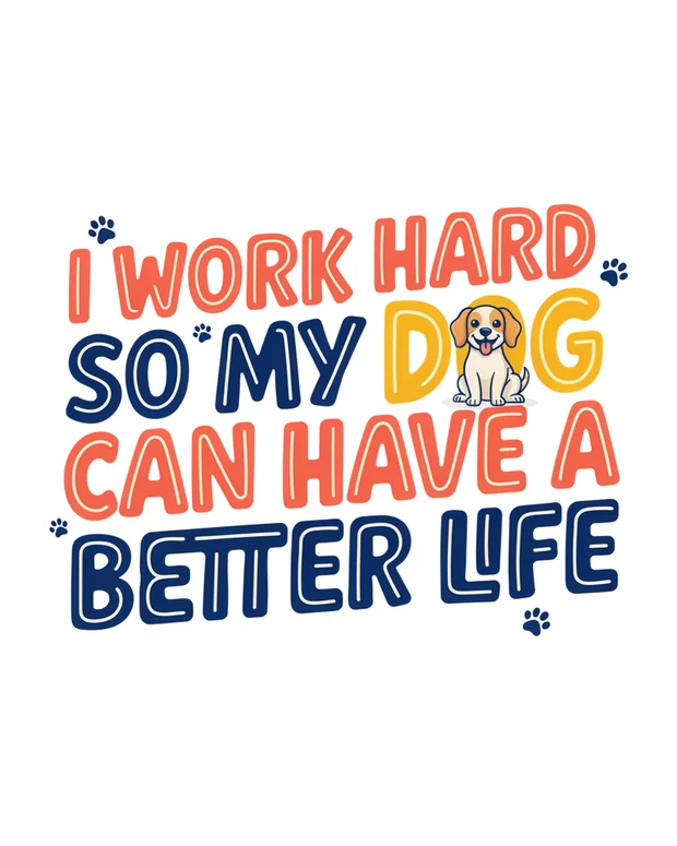 Dog Mom t-shirt design idea 3 for print on demand