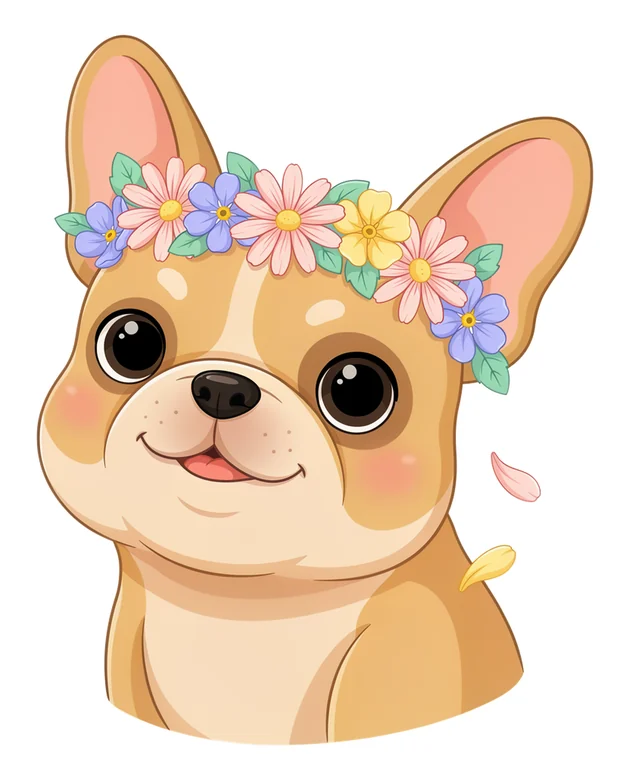French Bulldog t-shirt design idea 2 for print on demand