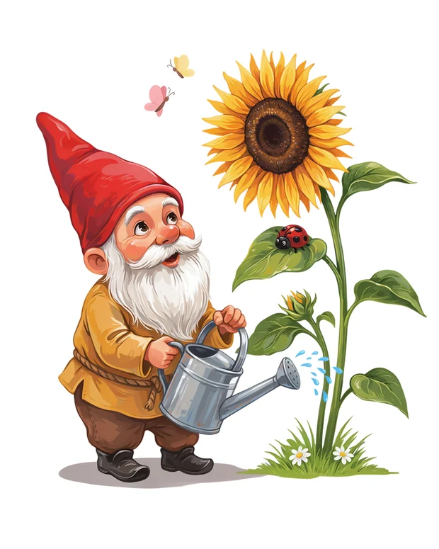 Gardening t-shirt design idea 2 for print on demand