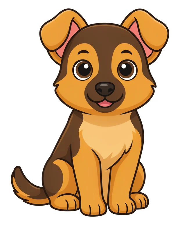 German Shepherd t-shirt design idea 2 for print on demand