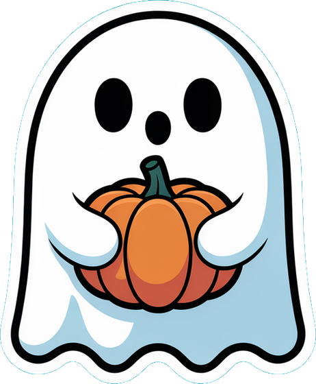 Cute ghost design