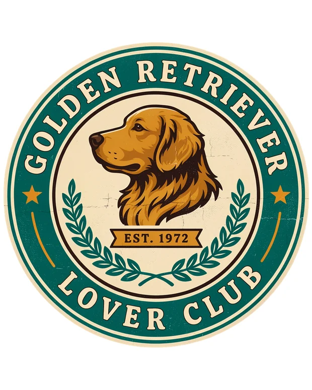 Golden Retriever t-shirt design idea 4 for print on demand