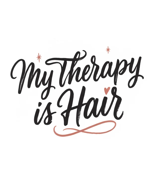 Hairstylist t-shirt design idea 3 for print on demand