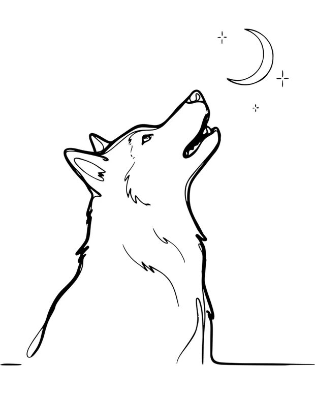 Husky t-shirt design idea 5 for print on demand