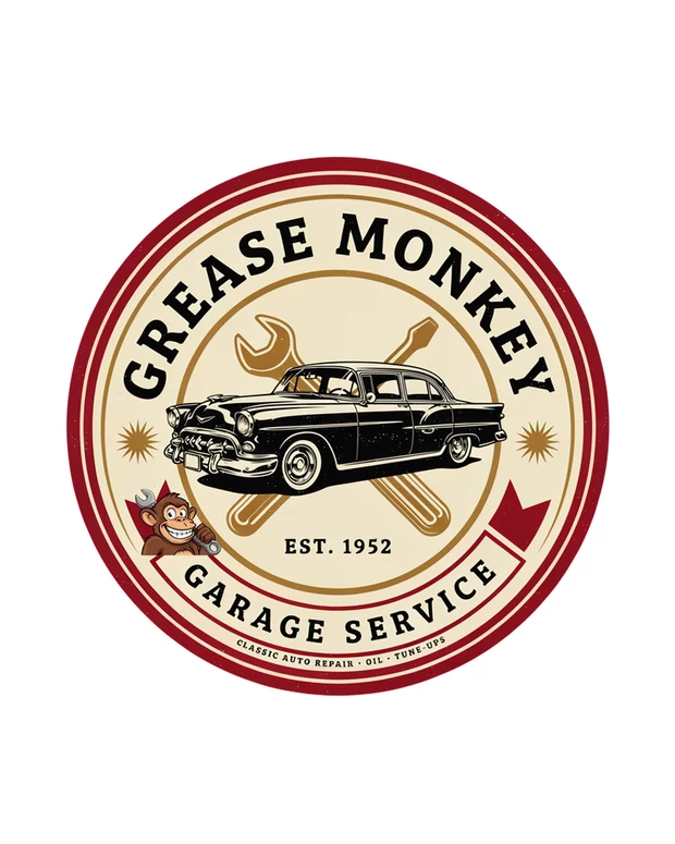 Mechanic t-shirt design idea 4 for print on demand