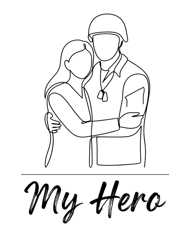 Military Mom t-shirt design idea 5 for print on demand