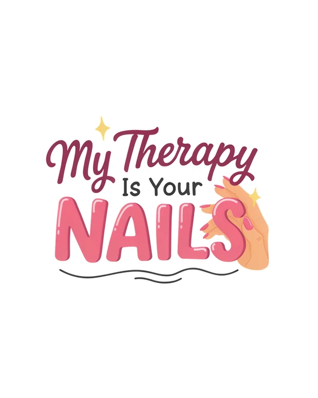 Nail Tech t-shirt design idea 3 for print on demand