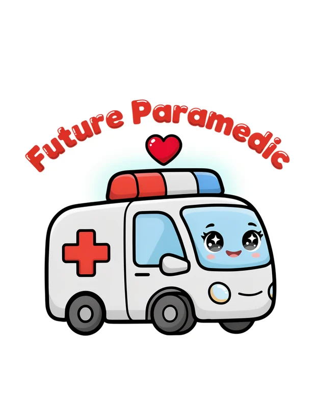 Paramedic t-shirt design idea 2 for print on demand