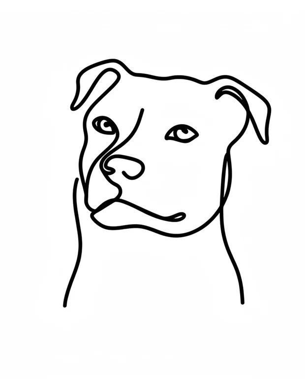 Pitbull t-shirt design idea 5 for print on demand