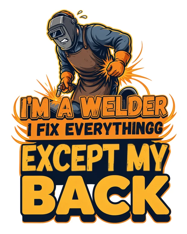 Welder t-shirt design idea 3 for print on demand
